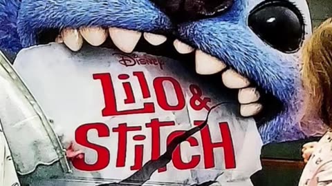 We watched Lilio and Stitch at the cinema! x