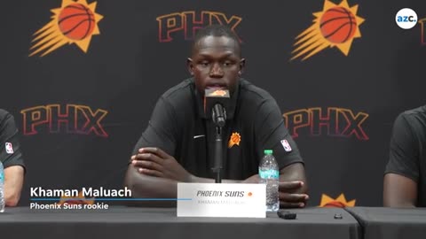 Phoenix Suns introduce 2025 draft picks during a news conference