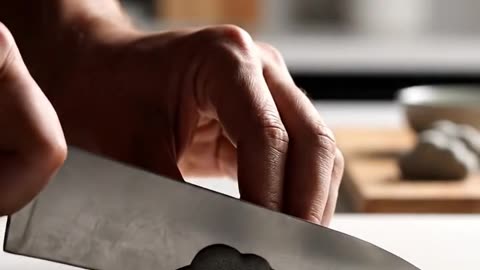 A man cuts through storm clouds: ASMR