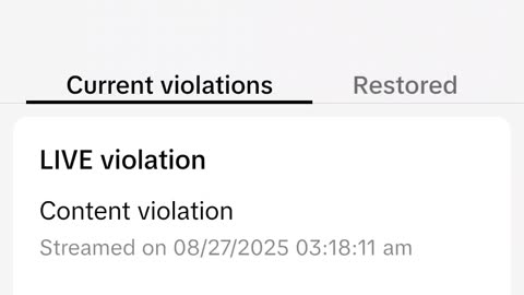 Proof of TikTok inc Oracle fraud on all my banned accounts!