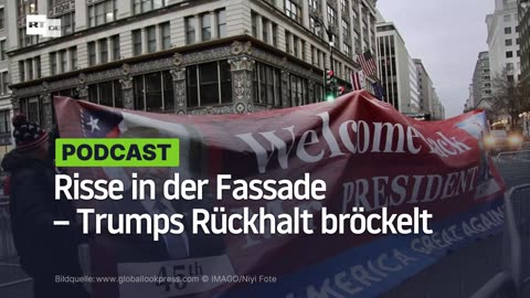 Risse in der Fassade – Trumps Rückhalt bröckelt