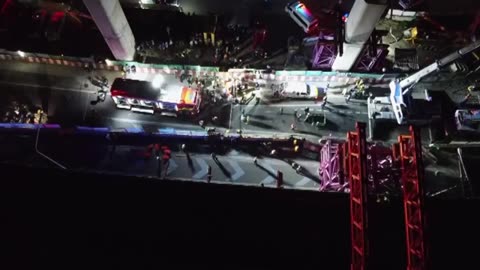 Elevated road under construction in Bangkok collapses, killing at least 5 people