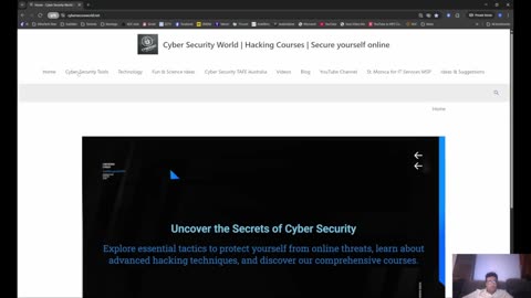 قناة جديدة للcyber security and hacking tricks
