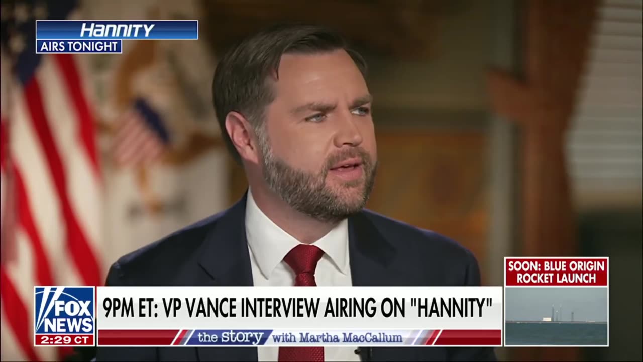 JD Vance was asked, "What have you learned from President Trump?"