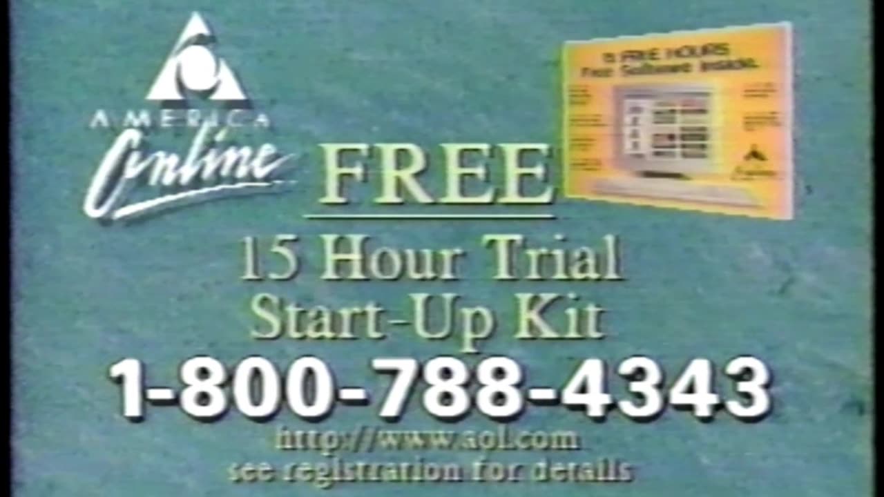 AOL Commerical 1996