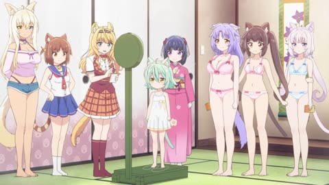 Anime Nekopara-How cat girls take their physical exam