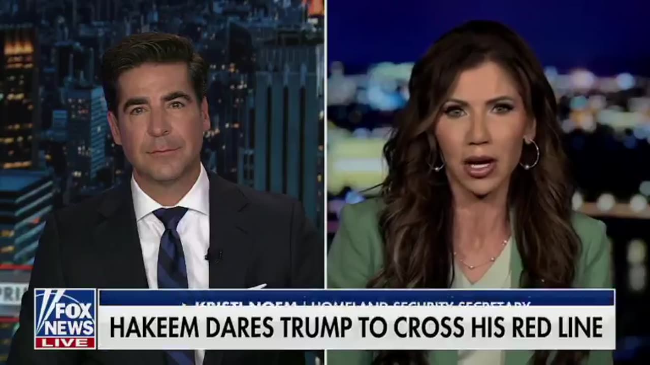 Kristi Noem says members of Congress did assault ICE agents and arrest is up to DOJ now