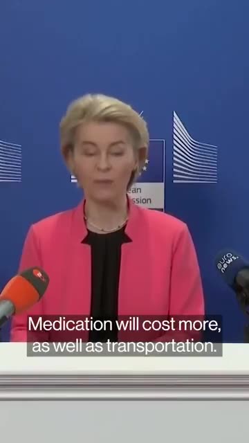 Von der Leyen Slams Trump’s Global Tariffs: “A Major Blow to the World Economy”