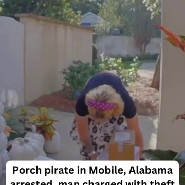 Tranny Alabama Porch Pirate Caught Red Handed 😄 🤣