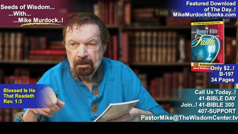 Re-Air: Seeds of Wisdom With Mike Murdock...!!!