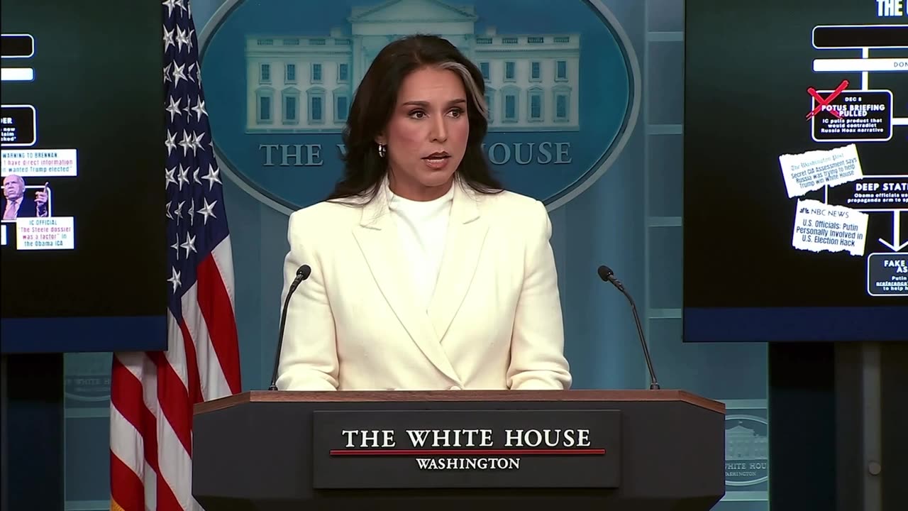 . Tulsi Gabbard outlines “irrefutable evidence that detail how President Barack Obama