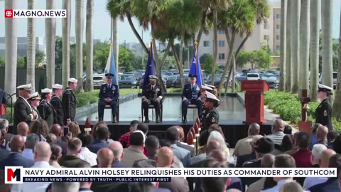 🇺🇸 SOUTHCOM Change of Command | Adm. Alvin Holsey Relinquishes Duties to Lt. Gen. Evan Pettus [LIVE]
