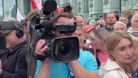 🚨#PROTEST @KlubyGP Tłumy przed budynkiem Sądu Najwyższego 🚨