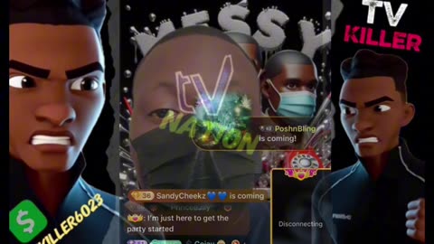 MESSY CALLER EVENING SHOW IT GOES DOWN