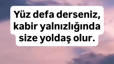 Günün sözü