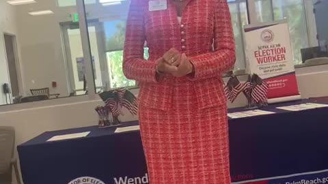 7/26/2024 Video: PBC Supervisor of Elections Wendy Sartory Link Chryst