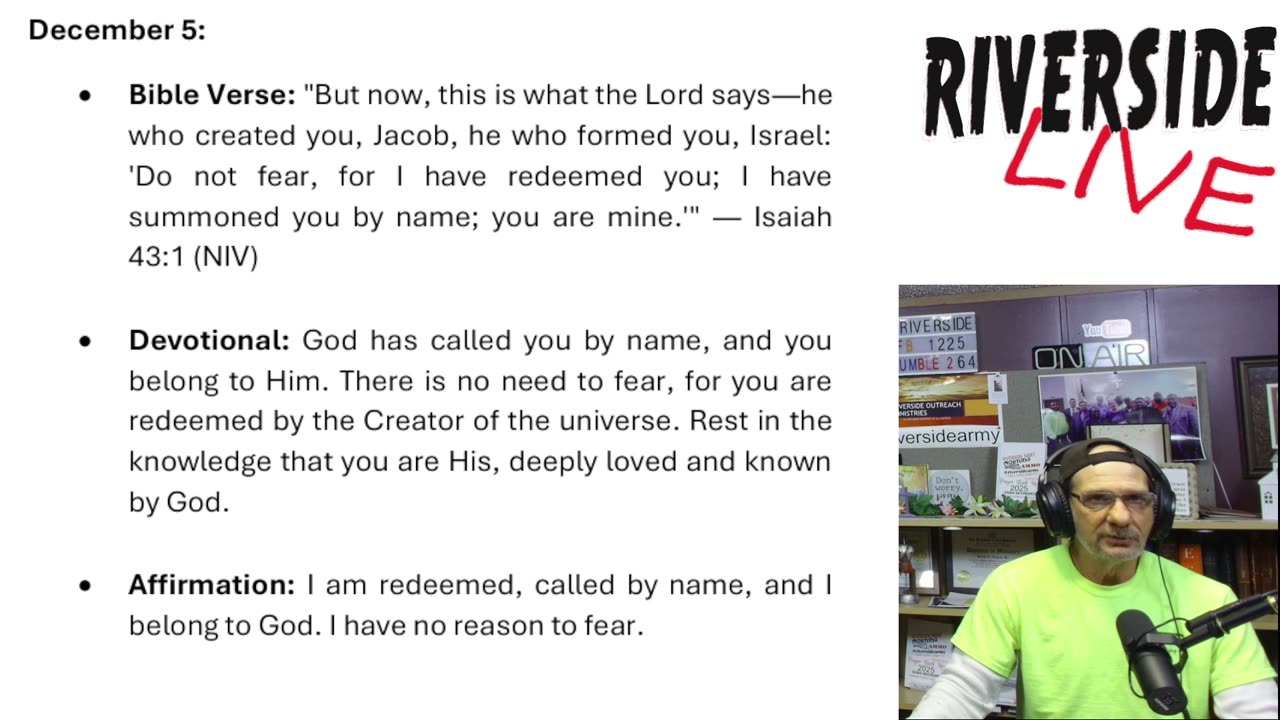 Riverside Morning Ammo Daily Devotional 12.5.25