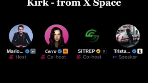 🚨 Tristan Tate's Reaction to the Assassination of Charlie Kirk - from X Space 💔