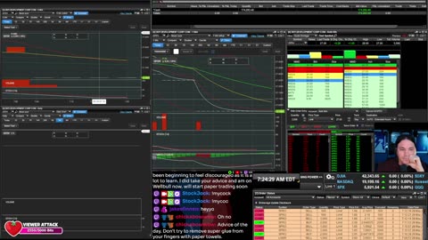 LIVE Day Trading the Stock Market