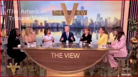 NEW: Joe Biden Has Embarrassing Malfunction Moment on "The View," Mumbles Incoherently