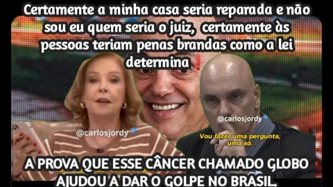 Certamente a minha casa seria reparada e não sou eu quem seria o juiz, certamente às pessoas teriam penas brandas como a lei determina❗ ISSO NÃO TÊM NADA PARCIAL ISSO É DITADURA ESSE É O PONTO.