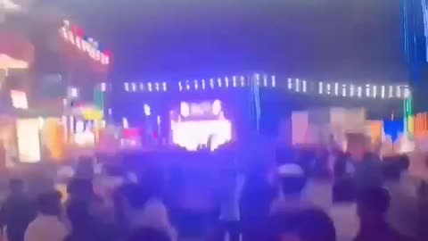 Truck gets damaged