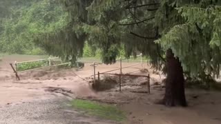How Fast did the Flood Waters Rise?