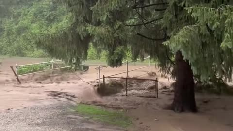 How Fast did the Flood Waters Rise?