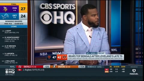 ESPN reacts to Caleb Williams game-winning TD help Bears beat Bengals in crazy back-and-forth battle