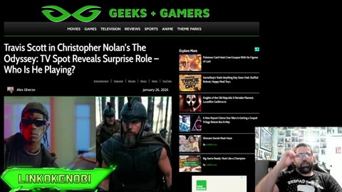 Travis Scott In Odyssey Movie WTF