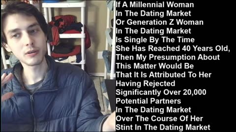 If A Woman In The Dating Market Is Single At 40 Years Old, Then She Likely Rejected Over 20,000 Men
