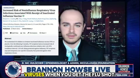 Two Studies Confirm Flu Shots Actually INCREASE Your Risk of Flu (+27%) AND Other Infections (+340%)