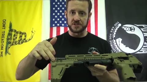 New KEL TEC SUB 2000 Bolt Tube Cover and Skeletonized Charging Handle by M*CARBO