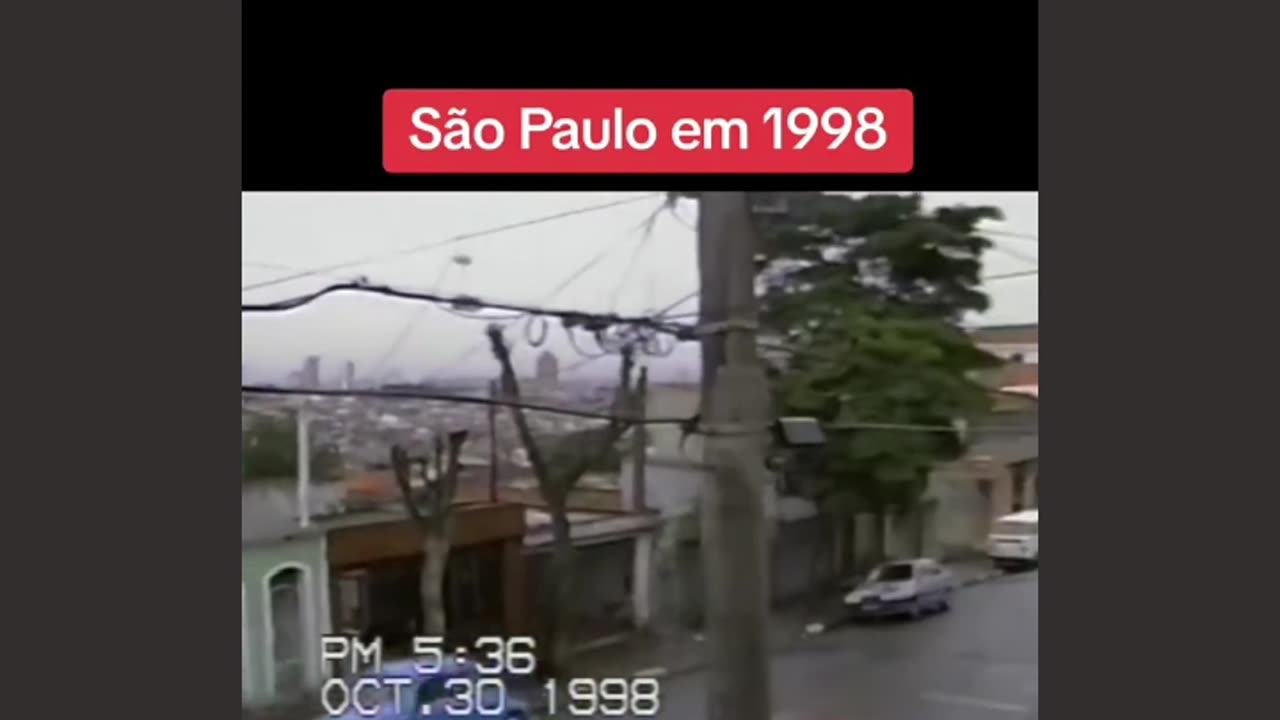 Cidade de São Paulo em 1998