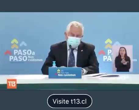 Ministro Paris - "Nosotros no podemos obligar a vacunarse a las personas..."