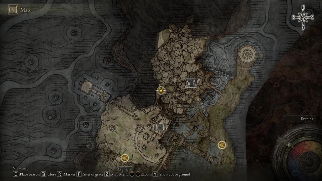 Elden Ring PC | Order Healing incantation location from Aqueduct-Facing Cliffs site of grace #shorts