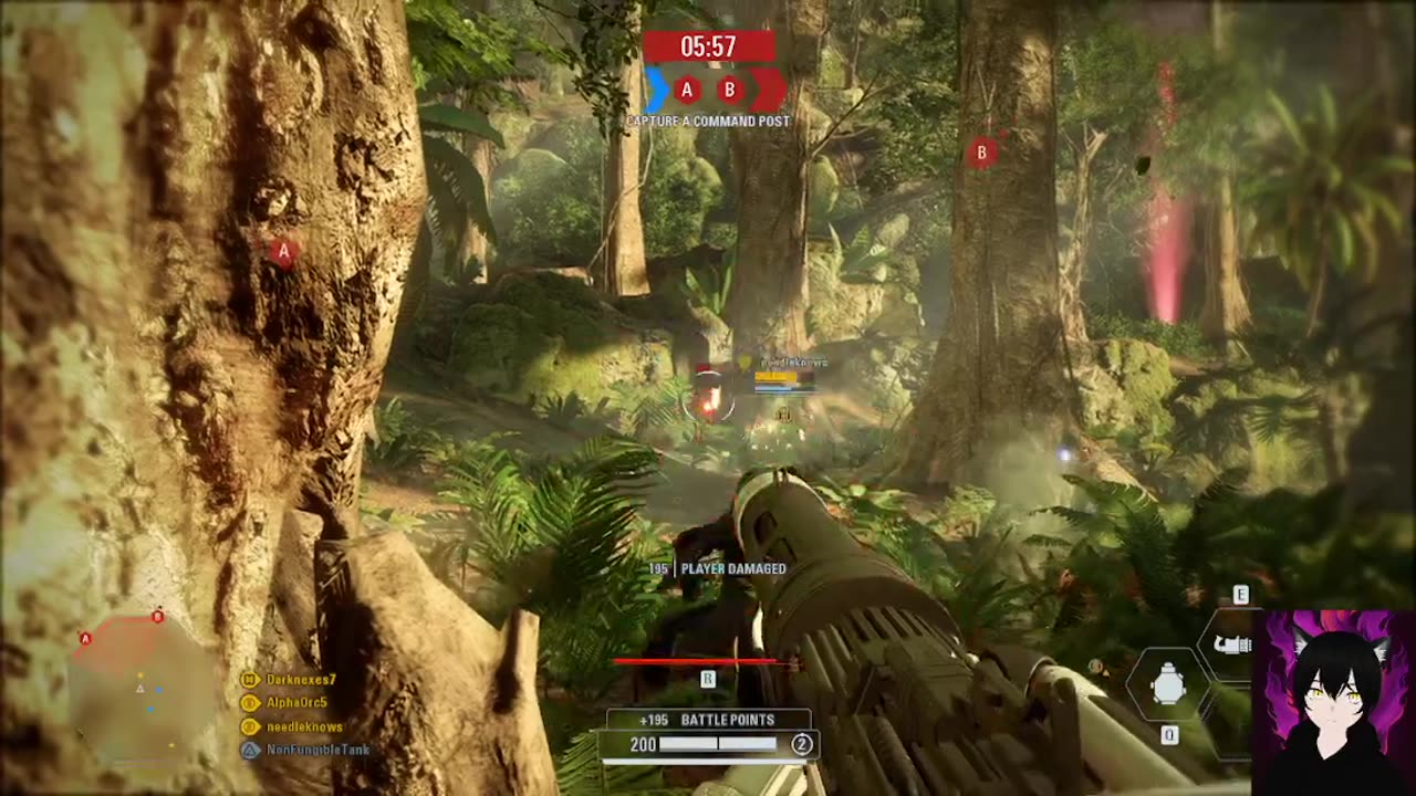 Star wars battlefront 2 playing around a bit