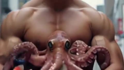 AI Fusion | Human & Octopus (HUmanoptus)