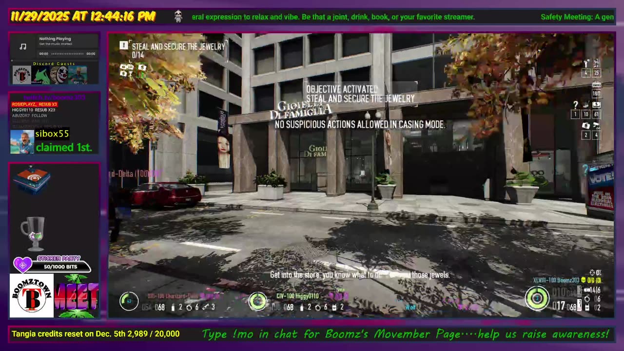 Payday 2 - To HIGHst or not too HIGHst? We are never too high to HIGHst, Let's GOOOO!