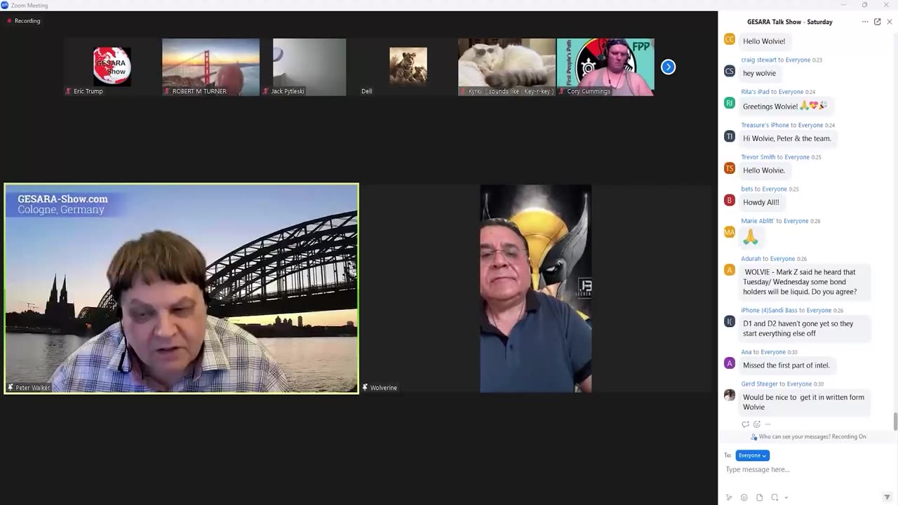 Wolverine's segment on the GESARA Show #353