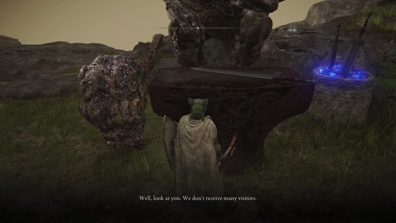 Elden Ring PC | War Master Iji first encounter full dialogue & inventory in Liurnia of the Lakes