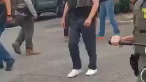 Illegal aliens were arrested this morning in a raid at a Home Depot in Hollywood, CA.