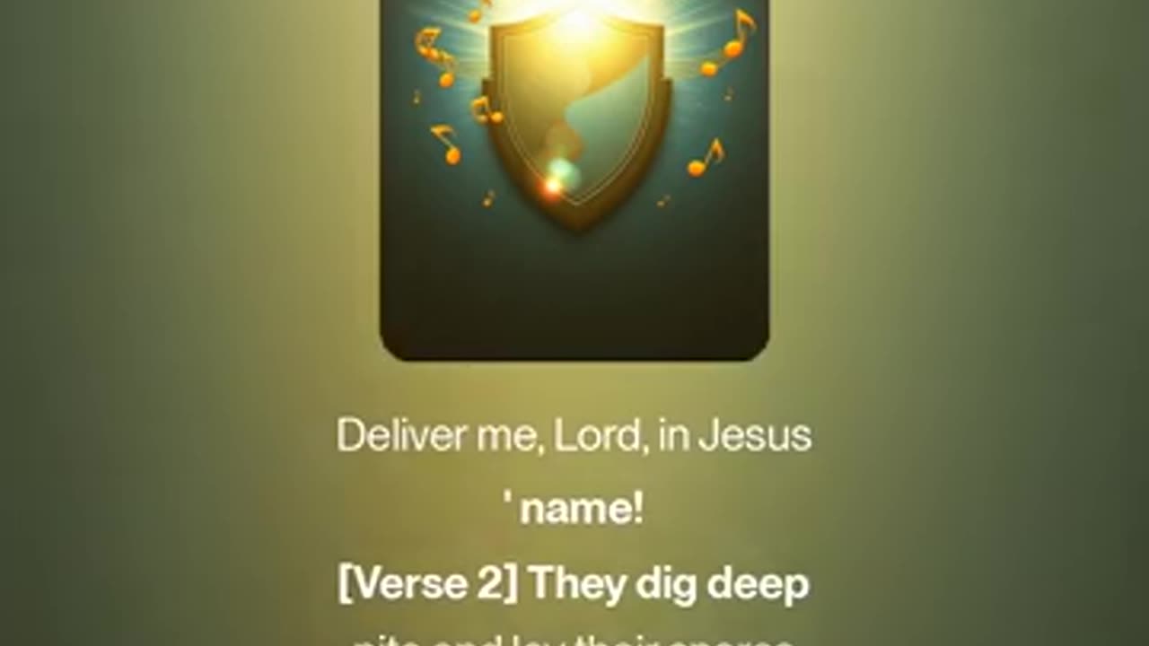 FIGHT FOR ME O LORD - PSALM 35