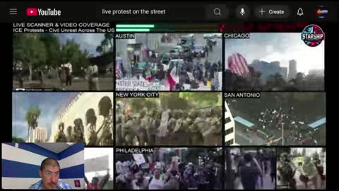 MILITARY PARADE & NO KINGS protests