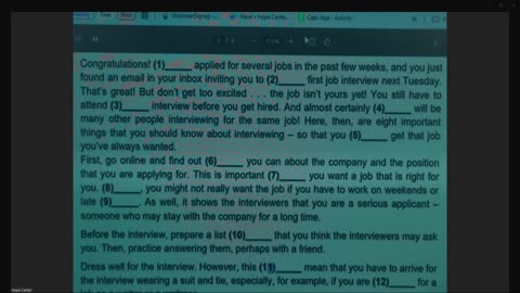 5.18.25 Job Interviews Entrevistas de trabajo