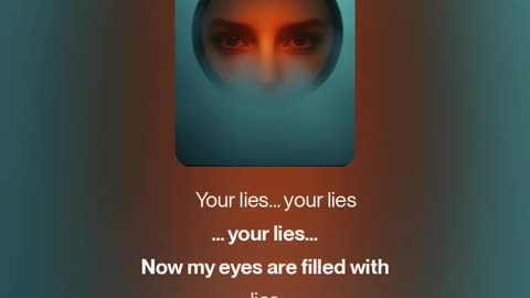 Your lies