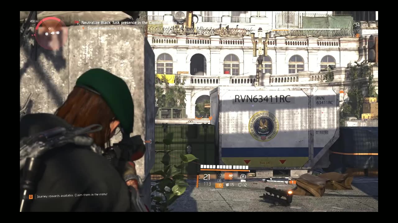 The Division 2 taking the capital building back.