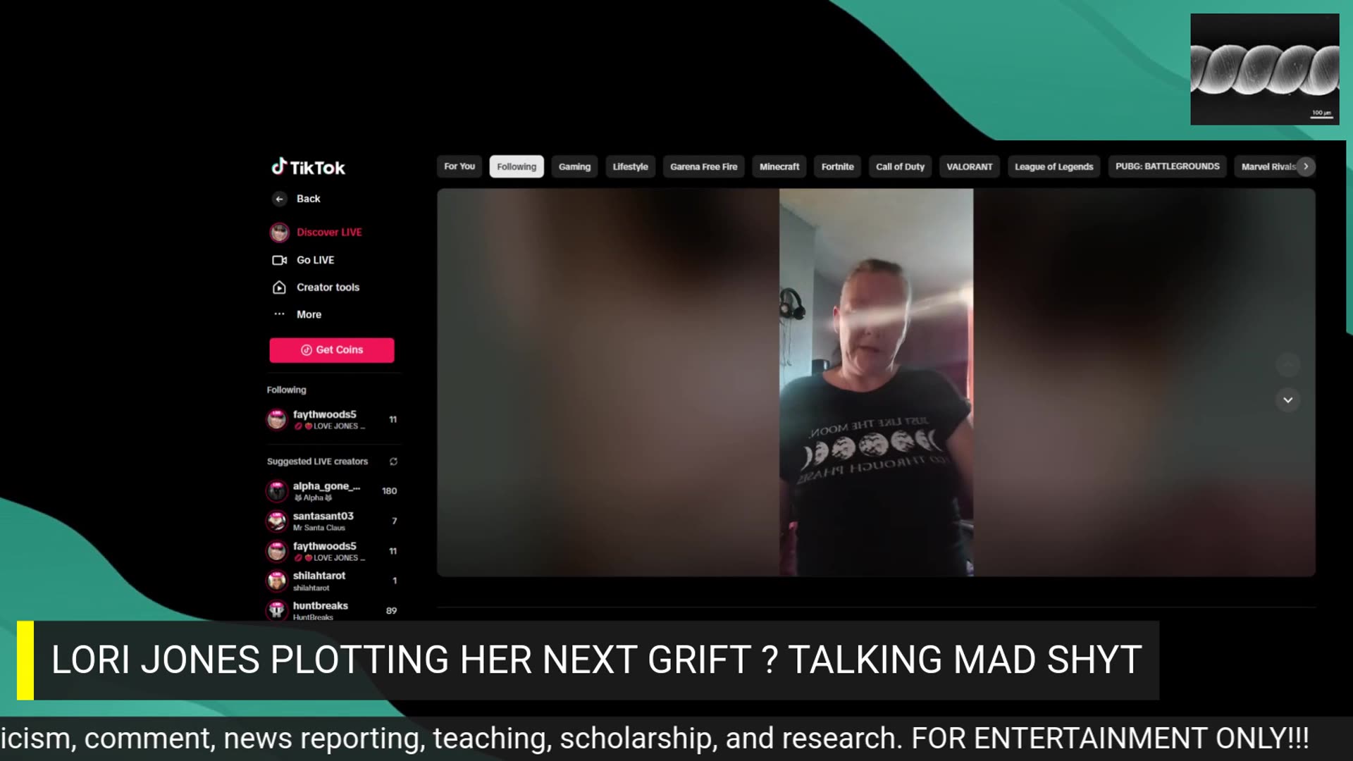 LORI JONES 9/15/25 HIGH AF & TALKING SHYT/GRIFT ON OTHERS SCAMMERS