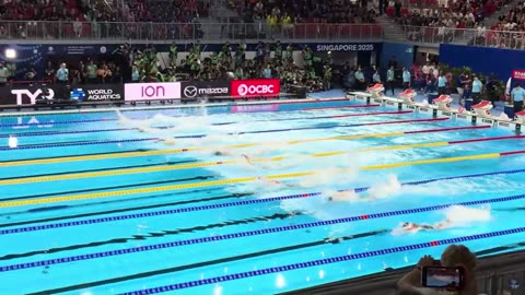 SPORTS,Women 50 Free - World Aquatics Championships Singapore 2025