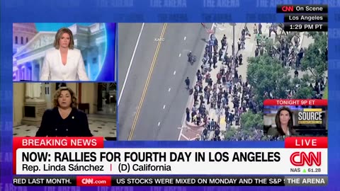 Dem Rep Says Sending Troops To Los Angeles Riots Doesn't Make 'Anyone Safer'